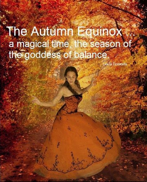 Witchcraft during the fall equinox